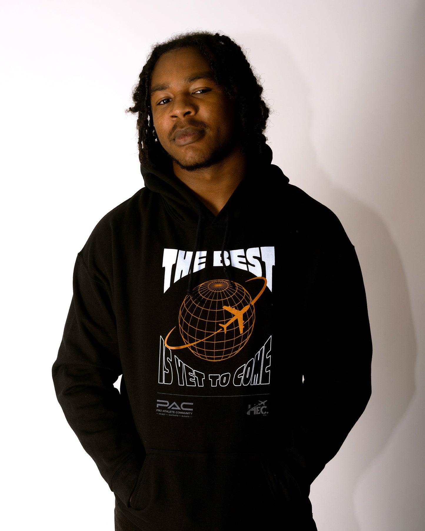 The Best Is Yet To Come Globe Hoodie